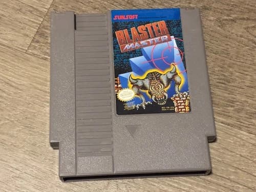 Blaster Master Nintendo Nes Cleaned & Tested Authentic