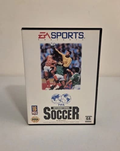 FIFA International Soccer (Sega Genesis, 1993) CIB COMPLETE