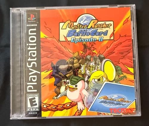 Monster Rancher Battle Card: Episode II (Sony PlayStation 1, 2000) TESTED CIB !