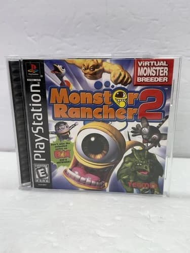 Monster Rancher 2 (Sony PlayStation 1, 1999) PS1 Complete CIB