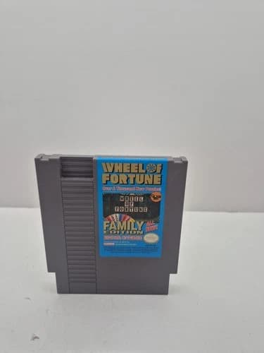 Wheel of Fortune Family Edition (Nintendo Entertainment System) NES Cart Only!