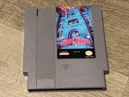 Ghoul School Nintendo Nes Cleaned & Tested Authentic Very Good Shape