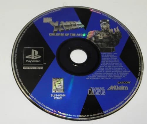 X-Men: Children of the Atom PlayStation 1 PS1 1998 DISC ONLY Tested