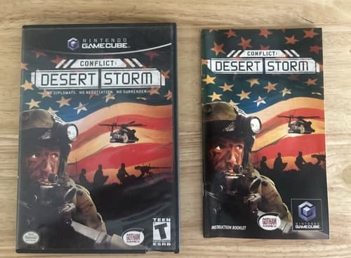 Conflict: Desert Storm (Nintendo GameCube, 2003) Complete Tested & Works