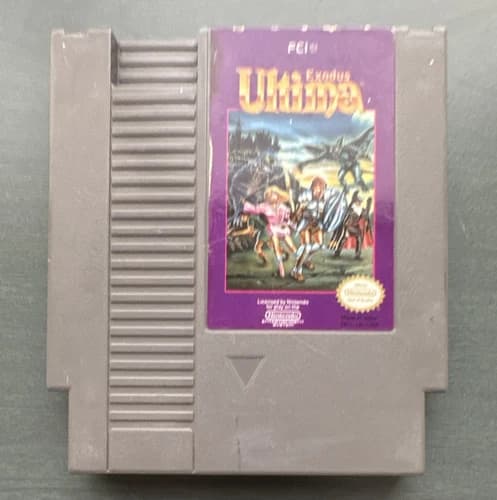 FCI Ultima: Exodus for NES NTSC-U/C (US/Canada) Ultima Series