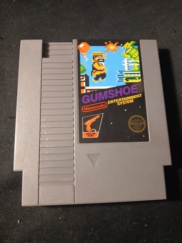 Gumshoe NES Nintendo Entertainment System Tested Working Authentic OEM Cartridge
