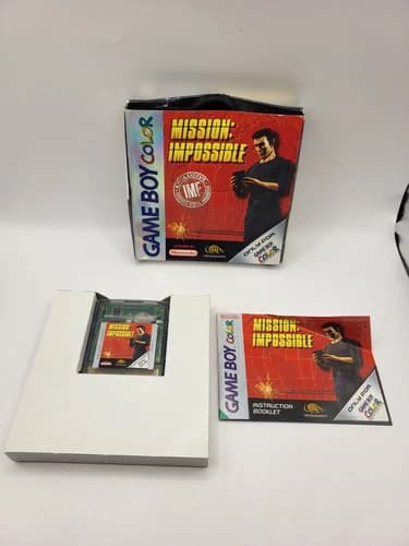 Mission Impossible for Game Boy Color With Box and Manual