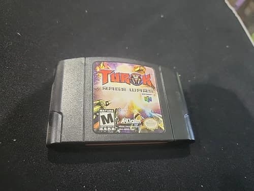 Turok: Rage Wars Nintendo 64, 1999 N64 Cart Only Authentic Tested