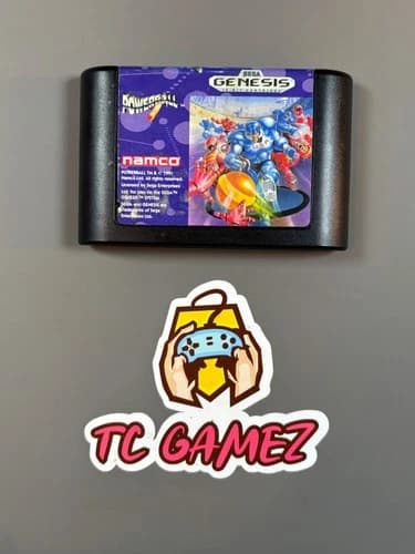 Powerball SEGA Genesis Game Cartridge Only Authentic Works