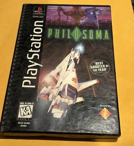 PS1 Philosoma Sony PlayStation 1 Longbox