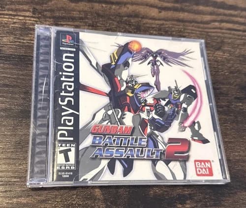 Gundam Battle Assault 2 (Playstation 1) CIB Tested Black Label PS1