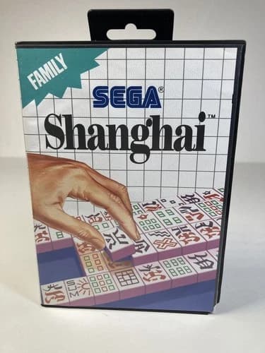 Shanghai (Sega Master System, 1988) CIB Complete - Tested
