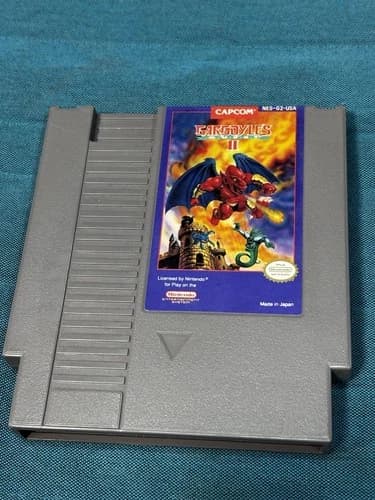 Gargoyle's Quest II The Demon Darkness - Authentic Nintendo NES Game Tested