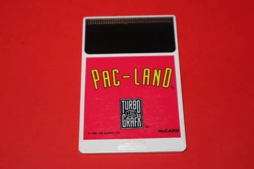 PAC-LAND FOR TURBOGRAFX 16 HUCARD ONLY CLEANED & TESTED!