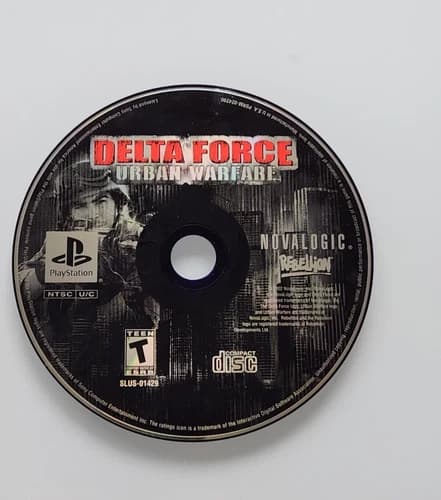 Delta Force Urban Warfare (Sony PlayStation 1, 2002) PS1 DISC ONLY