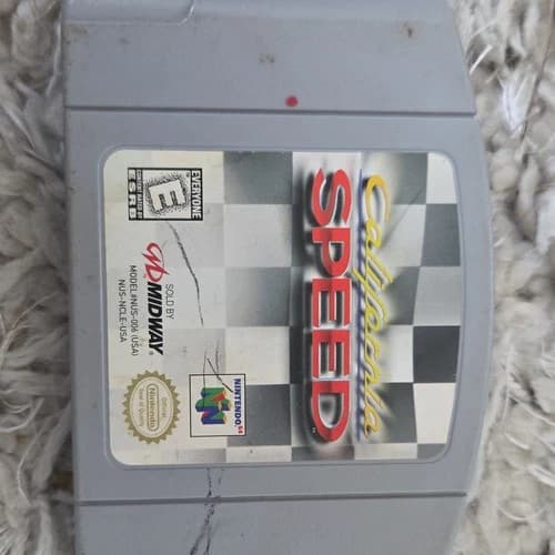 California Speed (Nintendo 64, Midway) N64 Racing Game