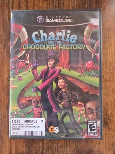 Charlie And The Chocolate Factory Nintendo Gamecube Game CIB