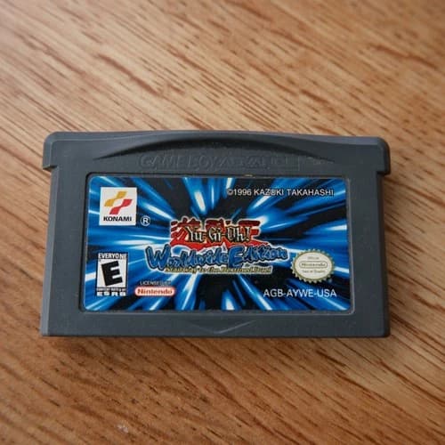 Yu-Gi-Oh Worldwide Edition Stairway to Destined Duel Game Boy Advance GBA TESTED