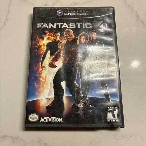FANTASTIC 4. Nintendo GameCube 2005. Tested & Working ✅