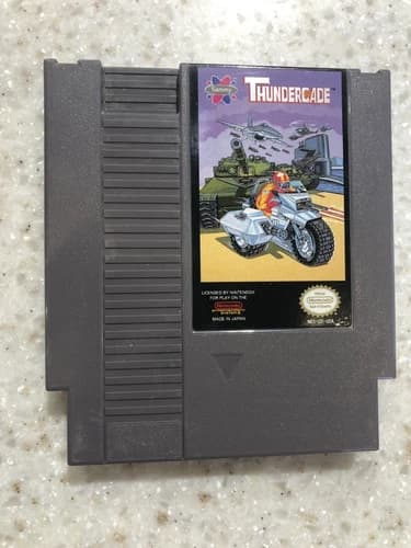 THUNDERCADE THUNDER CADE GAME ORIGINAL Nintendo System 1985 NES HQ