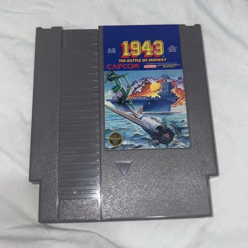 1943: The Battle of Midway Nintendo NES Game Cartridge ONLY -USED