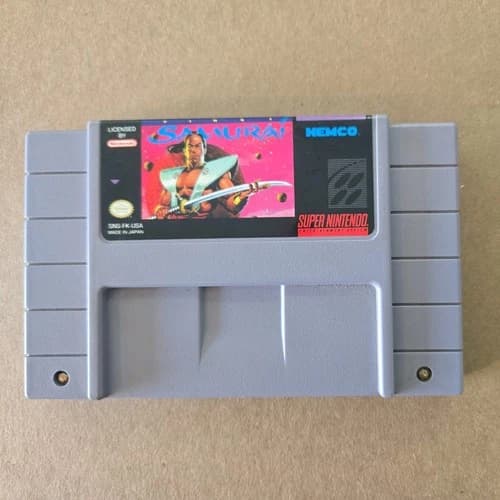 First Samurai (Super Nintendo Entertainment System, 1993) tested!!