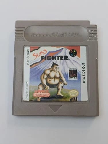 Sumo Fighter (Nintendo Game Boy, 1993) Authentic Tested Rare