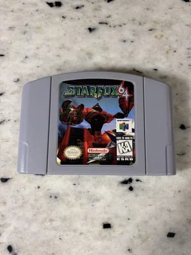Star Fox 64 Nintendo 64 N64 Authentic Tested & Working Clean Label