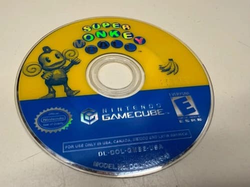 NINTENDO GAMECUBE SUPER MONKEY BALL DISC ONLY TESTED WORKING