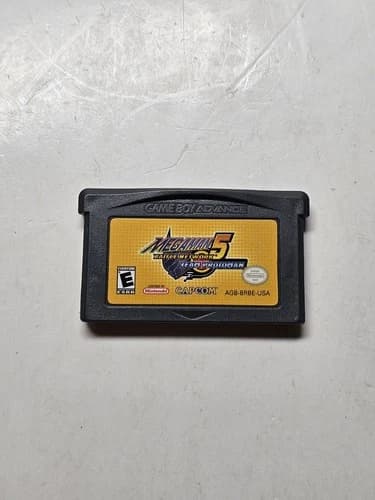 Mega Man 5: Battle Network Team Protoman GBA (Nintendo Game Boy Advance, 2005)