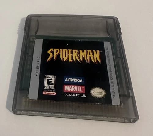 Spider Man Nintendo Game Boy Color FREE SHIP US