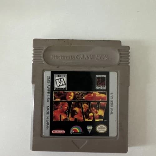 Nintendo Game Boy WWF Raw