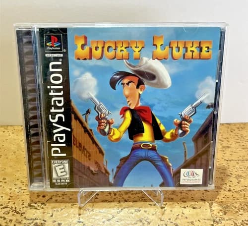 Lucky Luke - (Sony PlayStation, PS1) Complete, Tested, Fast Shipping