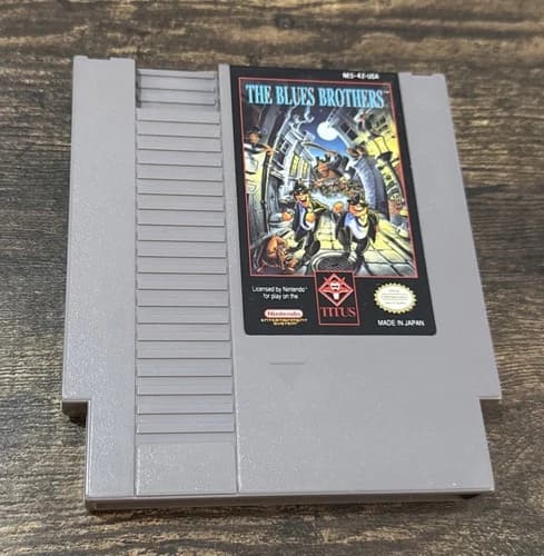 The Blues Brothers Nintendo NES Tested & Working Authentic