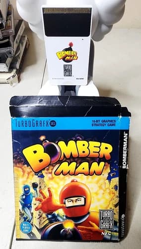 TurboGrafx-16 HuCard Bomberman HuCard Only Tested Working