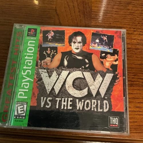 WCW vs. The World Sony PlayStation 1, 1997, Complete, Tested Working