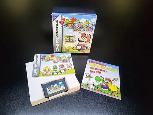 Super Mario Advance (Game Boy Advance) | Complete in Box (CIB) | Authentic