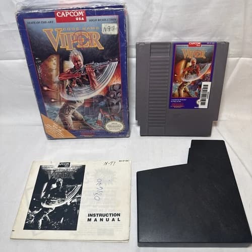 Code Name: Viper (Nintendo Entertainment System, 1990) NES CIB W Manual Sleeve
