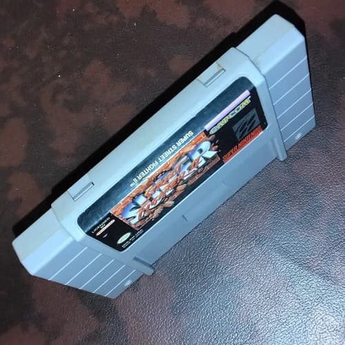 Capcom Super Street Fighter II Super Nintendo SNES Game Cartridge NTSC-U/C