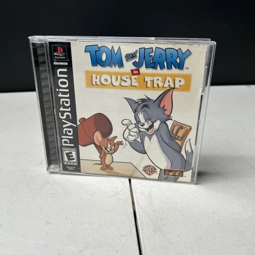 PS1 Playstation 2000 - Tom & Jerry in House Trap CIB (TESTED & Working)