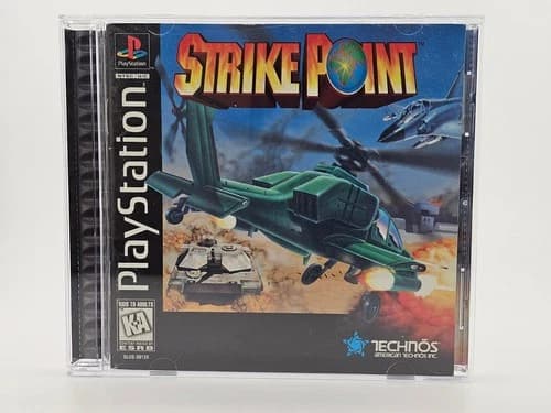 Sony Playstation 1 PS1 Strike Point CIB Cleaned & Tested