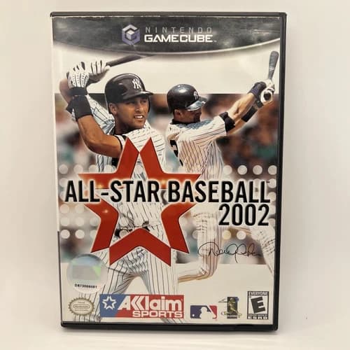 All-Star Baseball 2002 (Nintendo GameCube, 2001) Complete with Manual