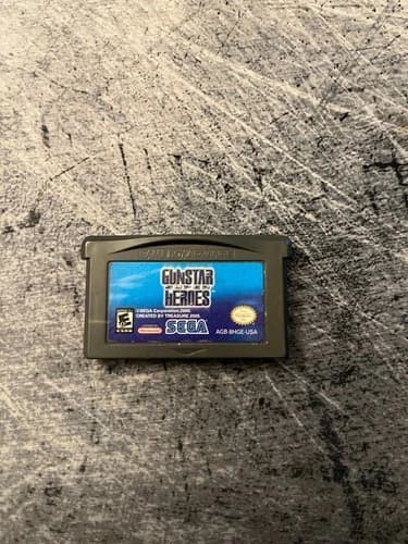 Gunstar Super Heroes Game Boy Advance 2005 Tested Authentic Cartridge
