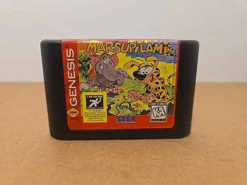 Marsupilami Sega Genesis 1996 Authentic Game Cartridge Tested Working 16-Bit