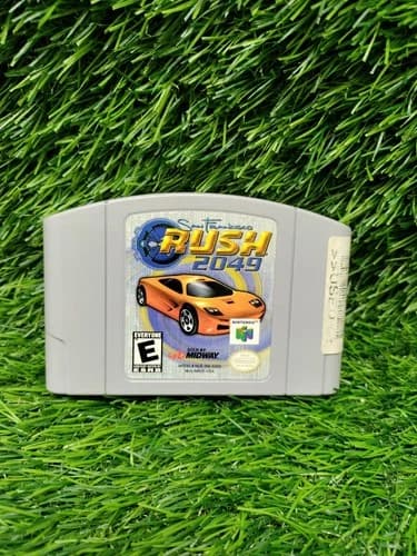 San Francisco Rush 2049 N64 (Nintendo 64, 2000) Tested Working Authentic