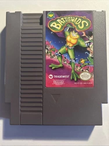 BATTLETOADS for Nintendo NES - Authentic Tested Works