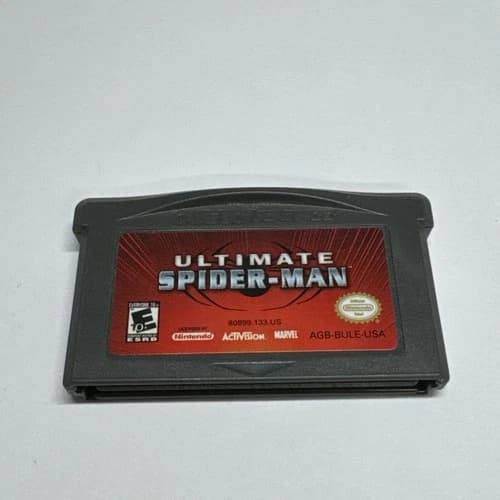 GAME Boy Advance Nintendo, Spider-Man " Ultimate " - Tested