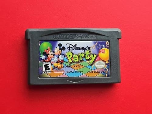 Disney's Party Game Boy Advance Nintendo GBA Mickey Minnie More Authentic