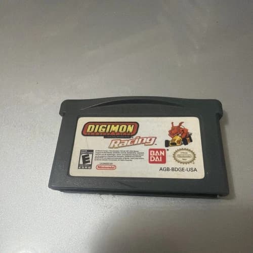 Digimon Racing (Nintendo Game Boy Advance GBA, 2004) Tested - Authentic