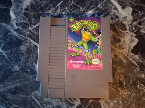 Battletoads NES Authentic Tested Contacts Cleaned